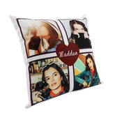 Linen Cushion Cover White 45 x 45